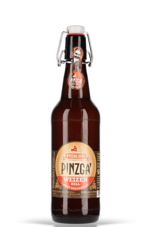 Pinzgau Bräu Pinzga Weizen Hell 5.2% vol. 0.5l