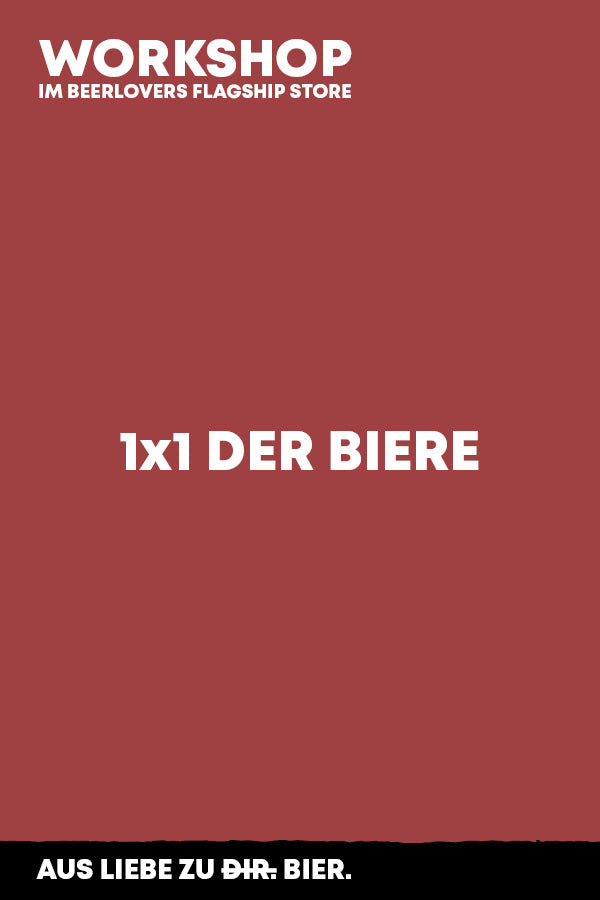 Bier Workshop 1x1 der Biere