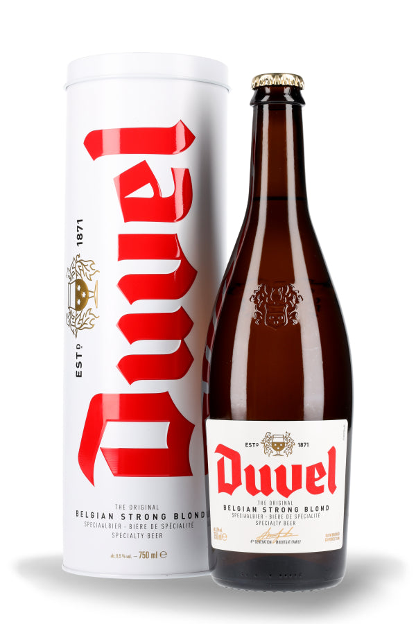 Duvel Moortgat Metallbox  8.5% vol. 0.75l - Beerlovers