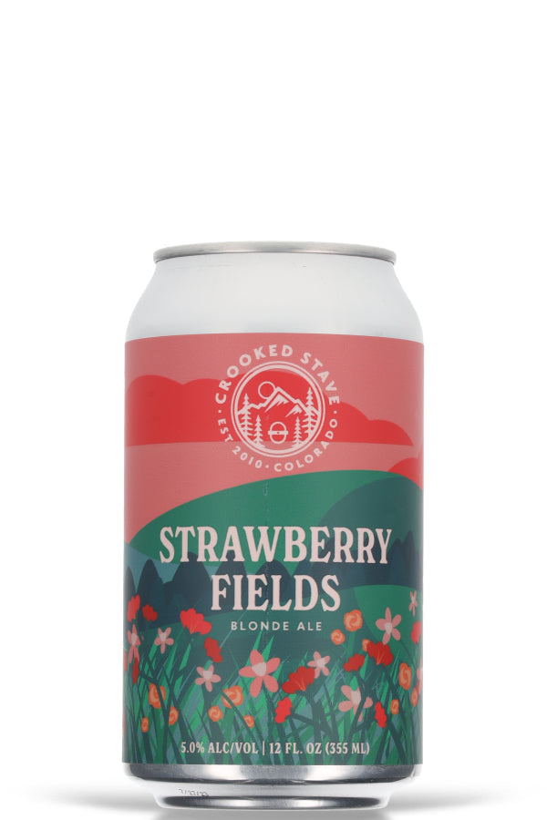 Crooked Stave Strawberry Fields 7% vol. 0.355l