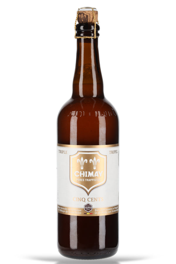 Chimay Blanche Tripel Cinq Cents 8% vol. 0.75l - Beerlovers