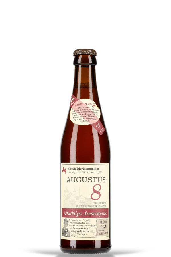 Riegele Augustus 8 8% vol. 0.33l - Beerlovers