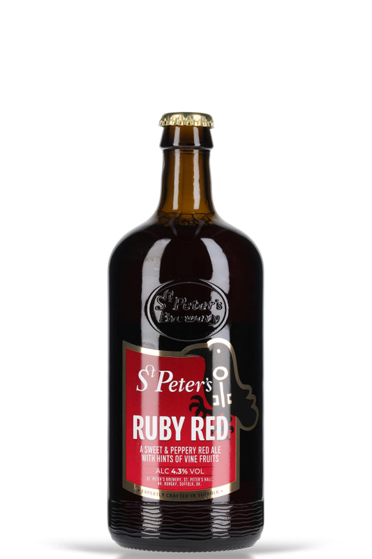 St. Peter's Ruby Red Ale 4.3% vol. 0.5l