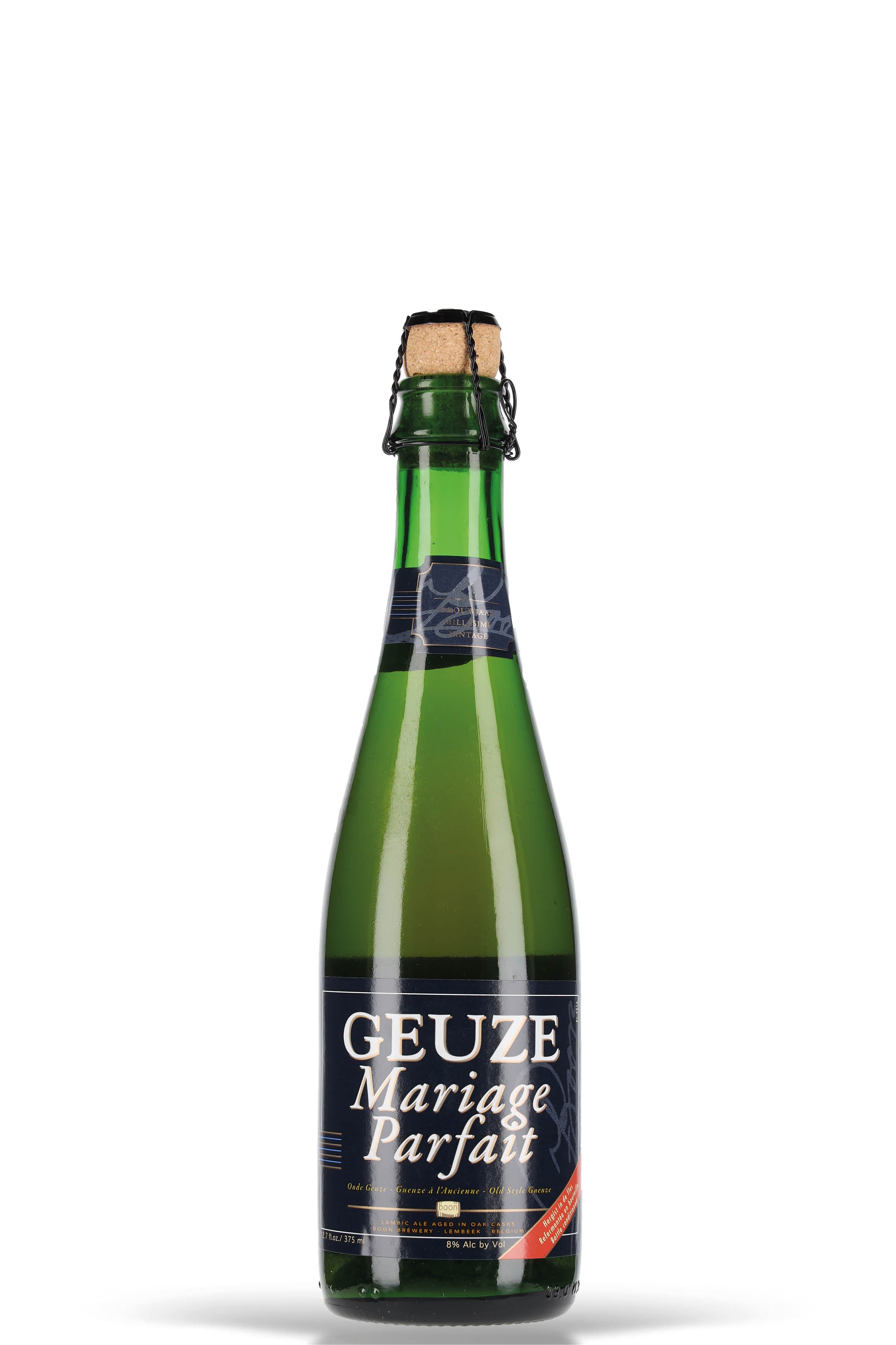 Boon Geuze Mariage Parfait 2015&2016 8% vol. 0.375l - Beerlovers