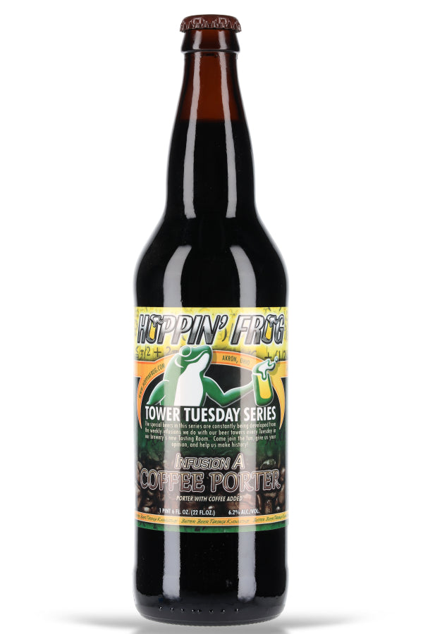 Hoppin Frog Infusion A Tuesday Series Infusion A Coffee Porter 6.2% vol. 0.65l