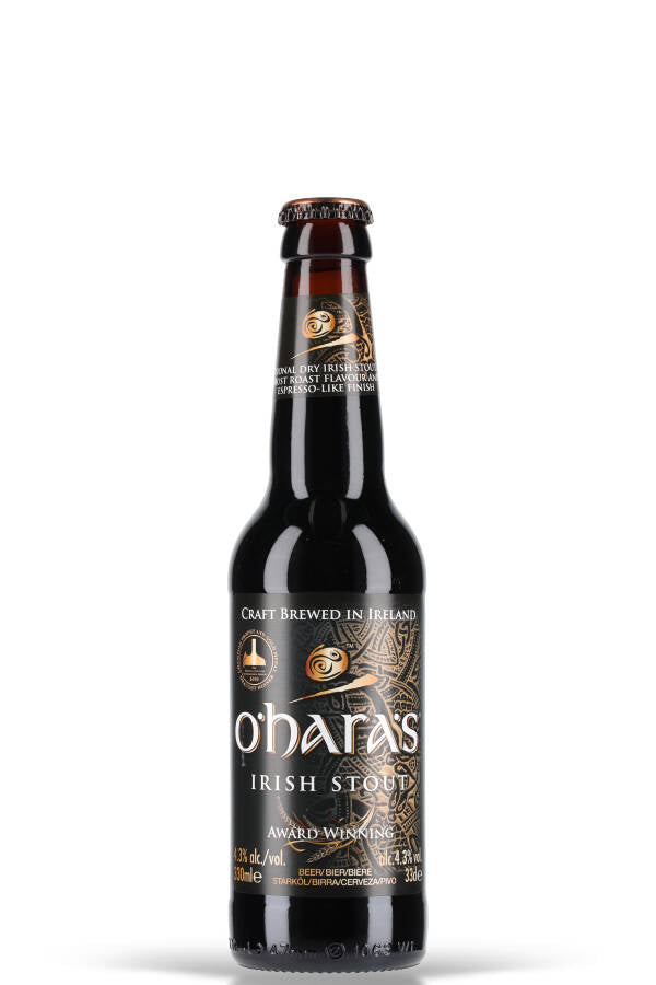 O'Hara's Irish Stout 4.3% vol. 0.33l - Beerlovers