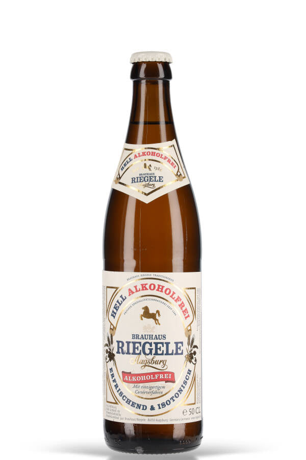 Riegele Hell Alkoholfrei 0.5% vol. 0.5l - Beerlovers