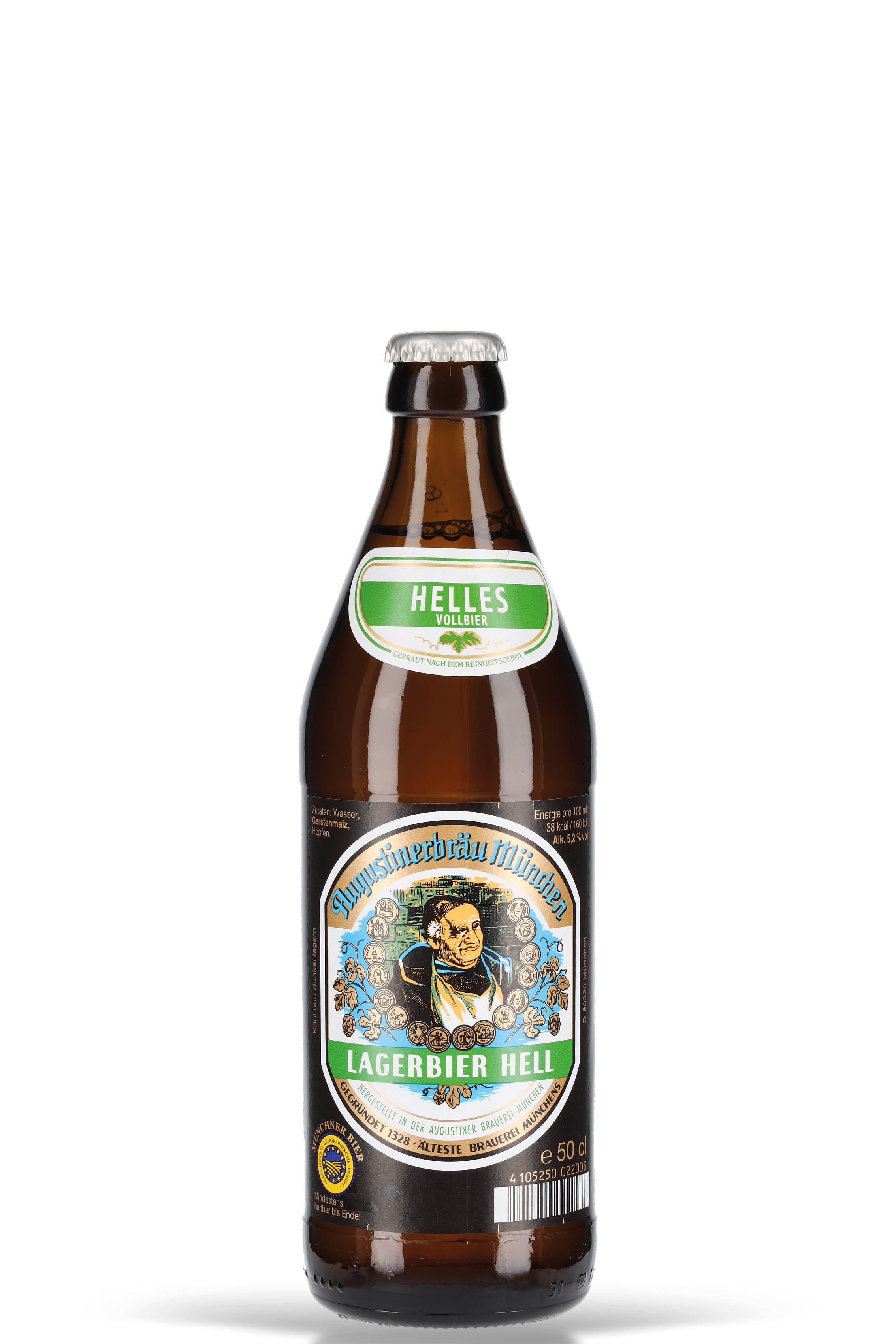 Augustiner Hell 5.2% vol. 0.5l - Beerlovers