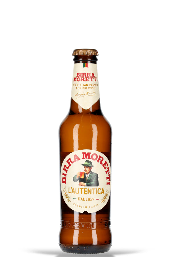 Birra Moretti L'Autentica Ricetta Originale 4.6% vol. 0.33l