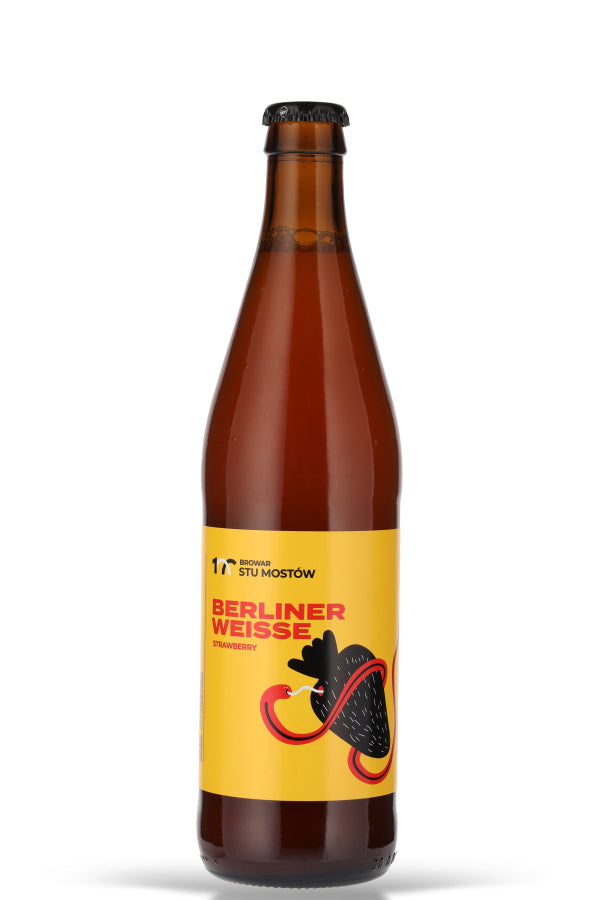 Stu Mostow Berliner Weisse Strawberry 3.4% vol. 0.5l - Beerlovers