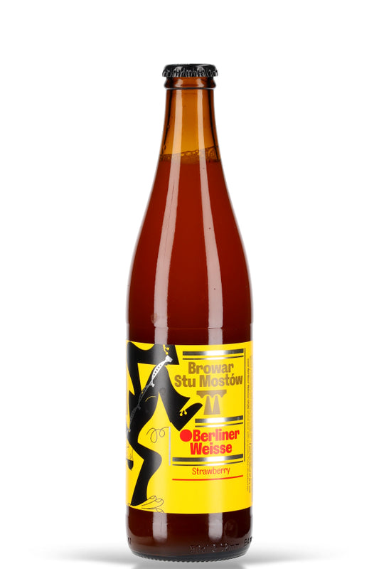Stu Mostow Berliner Weisse Strawberry 3.4% vol. 0.5l