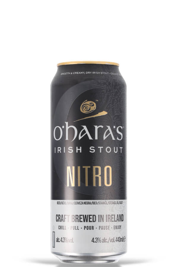O'Hara's Irish Stout Nitro 4.3% vol. 0.44l