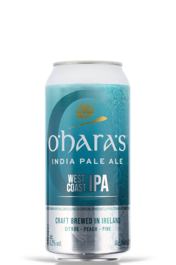 O'Hara's West Coast IPA 6.2% vol. 0.44l - Beerlovers