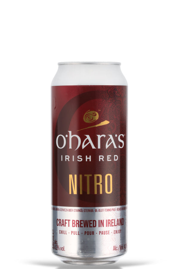 O'Hara's Irish Red Nitro 4.3% vol. 0.44l - Beerlovers