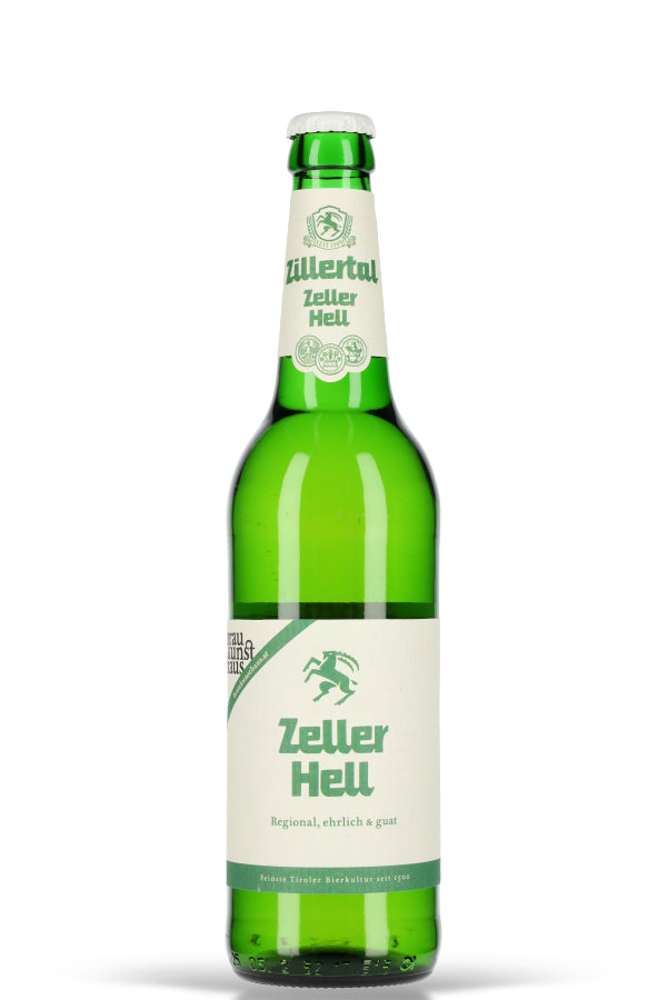 Zillertal Bier Zeller Hell 4.7% vol. 0.5l - Beerlovers