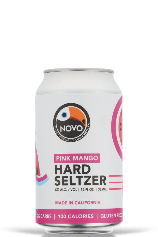 Novo Brazil Pink Mango Hard Seltzer 5% vol. 0.355l