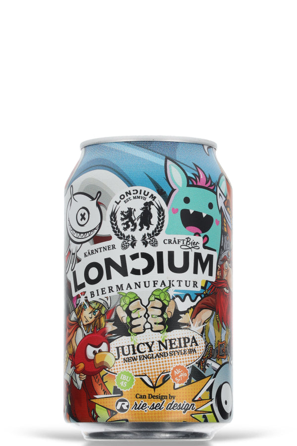 Loncium Juicy New England IPA 5.7% vol. 0.33l