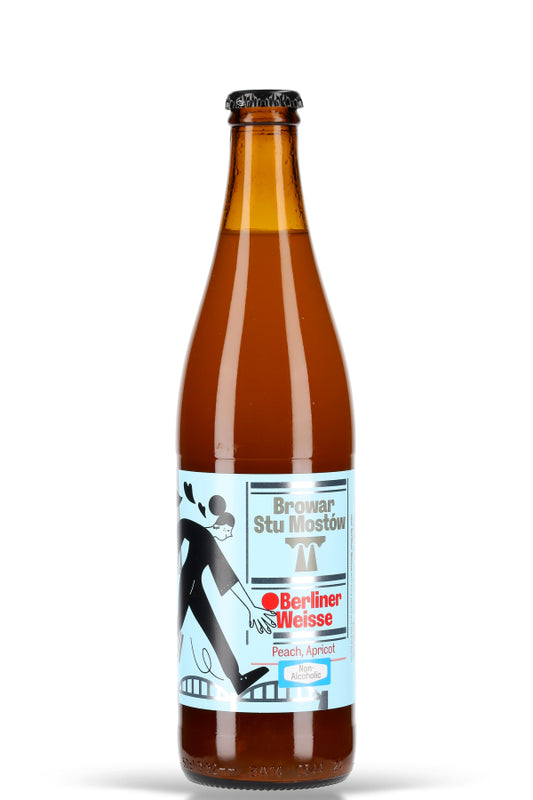Stu Mostow Non Alcoholic Berliner Weisse Peach & Apricot 0.5% vol. 0.5l