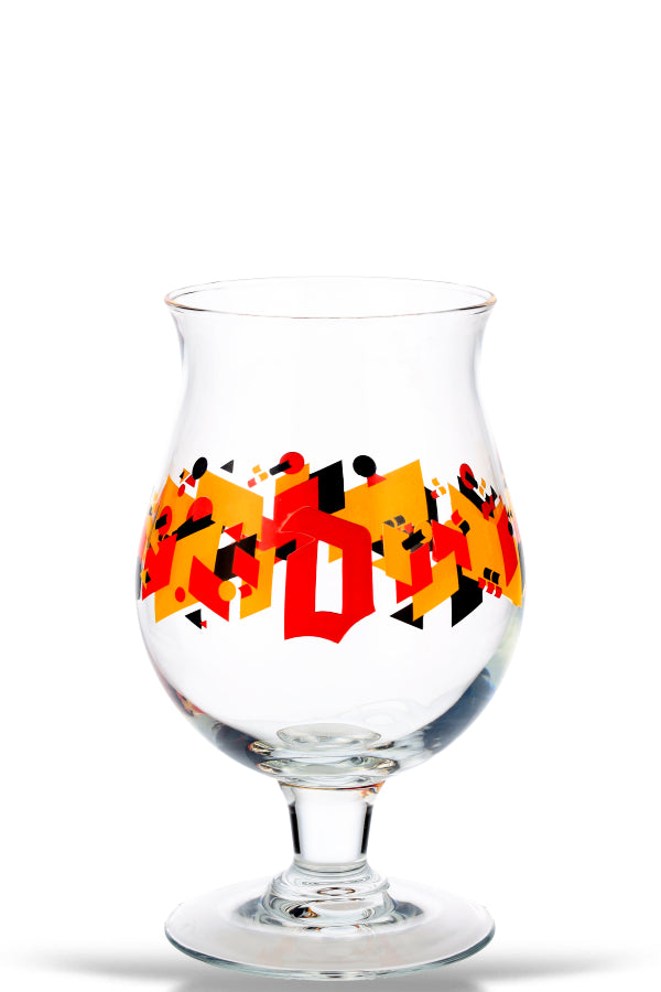 Duvel Kelch Belgian Flag Art - Beerlovers