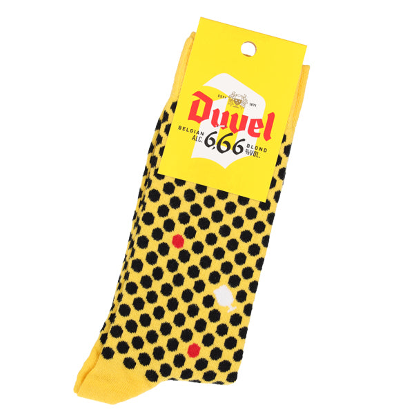 Duvel Bier Socken "6,66% Dots"  